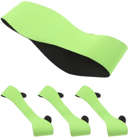 PAMINGONO 4 St Neopren Simningspannband med Öronskydd Justerbar Passform Svettabsorberande och Aerodynamisk Design för Dam och för Pool Strand och Dusch