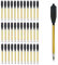 Huntingdoor 6,3 Aluminium Armbrust Pfeile Bolzen für 50 lb / 80lb Pistolenarmbrust Erwachsene Armbrust Jagd Präzisionsziel Armbrustpfeile 36/60 Pack (36 Stück)