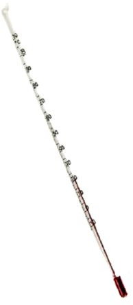 Thats me organic Profi Thermometer für Pflanzenhaarfarbe und Tee – Temperaturmesser (-10°C - 110°C, ohne Quecksilber)– Haare färben Zubehör – Temperaturmessung für Naturhaarfarbe und Tee