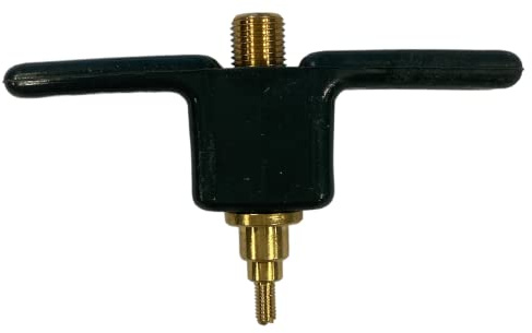 Seilflechter - Adaptateur de Valve pour Pare-battages, Compatible avec Pompe à vélo, Pompe Auto et Pompe pour Pare-battage, gonflage, dégonflage & Remplacement de Valve