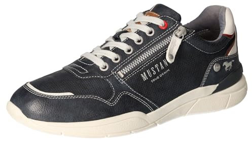 MUSTANG Herren 4138-306-820 Sneaker, Blau (Navy 820), 45 EU