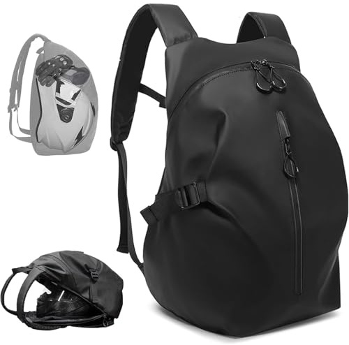 RYITGO Motorradrucksäcke,Motorrad Rucksack Wasserdicht,Groß Helmrucksack