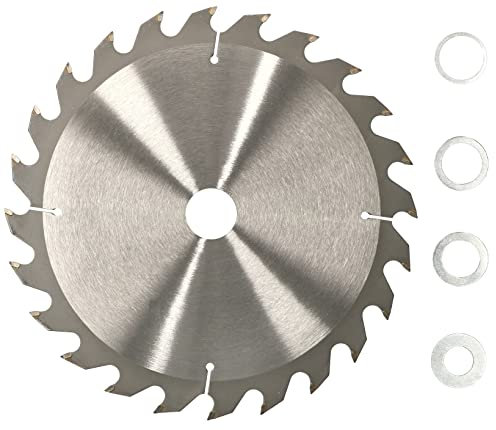 KOTARBAU® Hartmetall Sägeblatt für Holzschnitt 24 Zähne Ø 250 mm + Reduzierringe