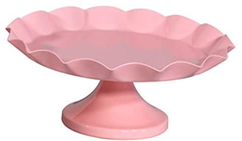 Soporte Para Tartas, Soportes Para Tartas De Color Rosa, Soporte Redondo De Metal Para Tartas, Placa De Exhibición Para Postres, Soporte De Exhibición Para Cupcakes, Soporte Decorativo Para(M)