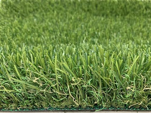 Tadi & Imperio1979 Rouleau de gazon artificiel - Gazon artificiel 40 mm - Gazon sur mesure - Pelouse haute résistance extérieure - Gazon moelleux, dense et doux.