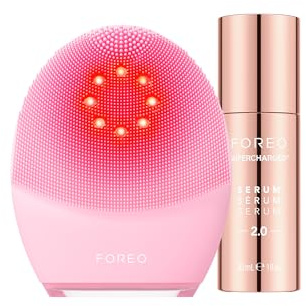 FOREO Fresh & Lifted Bundle - Luna 4 Plus + Supercharged Serum 2.0 - Normal