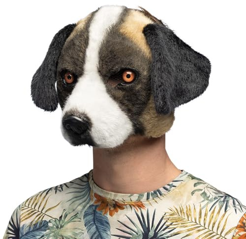 Boland - Maschera animale in peluche per adulti, mezza maschera realistica per carnevale, feste a tema o un evento cosplay animale