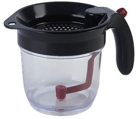 Fett Trennkanne Für Bratensaft | Fetttrennkanne Für Soßen | Fetttrenner, Fettabscheider Soßentrenner, Klarer Fetttrenner Messbecher, Küchenfettabscheider Mit Bodenfreigabe