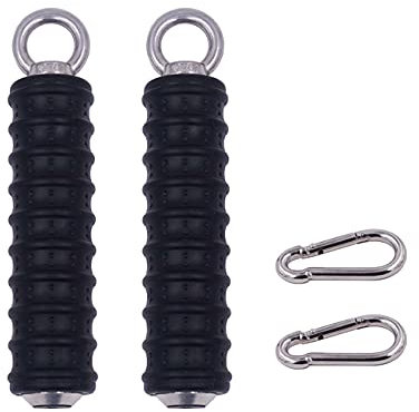 Sknrlko 2Pcs Push Down Single Gym Handle Triceps Strength Pull Up Hand Grips for Cable Machine Attachment Arm Fitness Equipment