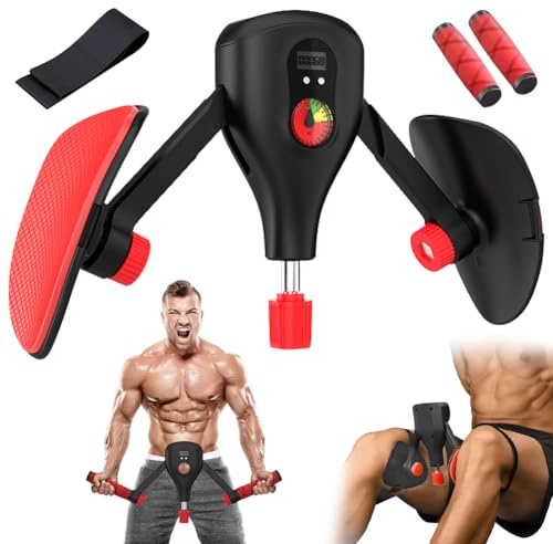 Allenatore per cosce, regolabile, per allenare il pavimento pelvico da donna e da uomo, per la casa, per allenare i fianchi e le braccia, per allenare i glutei