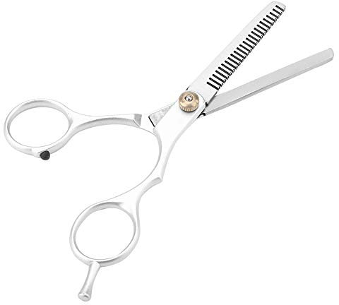 Forbici per Sfoltire i Capelli, Cesoie per Sfoltire Professionali da Barbiere, Forbici per Tagliare i Capelli in Acciaio Inossidabile Adatte Alle Famiglie (Forbice per sfoltire)