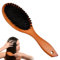 Dokeno Cepillo de Cerdas de Pelo de Jabalí Natural, Antiestático Cepillo Pelo Cepillo Cerdas Jabali Cepillo de Extensión de Cabello para Mujeres, Hombres y Niños, para Desenredar y Peinar