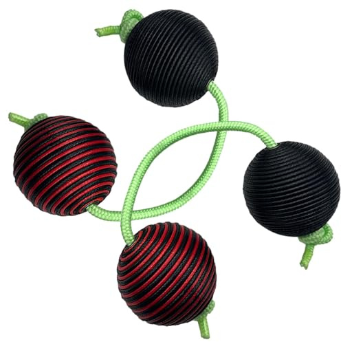 Aslatua Shaker – Instrumento de percusión musical Kashaka, coctelera de huevos musicales, bolas de agitación de mano para bodas, fiestas de Navidad