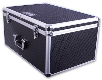 Protekt Plus Series CUL Universal Utility Flight Case per apparecchiature audiovisive, apparecchiature di illuminazione, attrezzature DJ, strumenti, cavi e altro ancora, Nero , 600 x 400 x 300 mm,