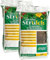 2 x 100 Litre Dual Action Strulch Organic Straw Mulch - Comes in 9kg Bags - Perfect Natural Slug and Snail Deterrent, Soil Enricher and Helps Reducing Weed Growth by 95%