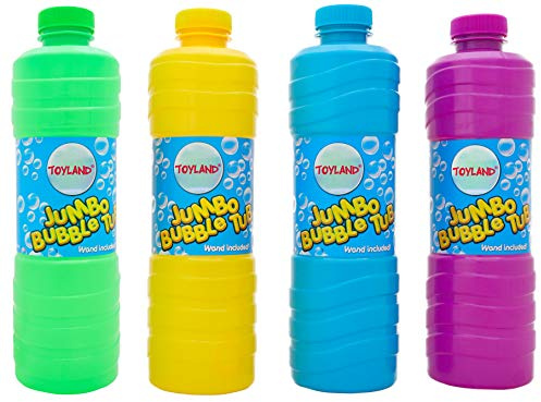 Toyland® Giant Bubble Making Kit/Solution - Create Huge Bubbles - Outdoor Toys - Garden Games (1 Litre Solution)