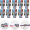 Bornes de Connexion, CTRICALVER 10 Pcs Connecteur électrique avec levier de fonctionnement, Compact Borne de connexion électrique Automatique, 2 in 4 out, Avec vis de montage