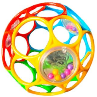Palla per bambini in silicone O Ball Classic Baby Training Ball adatto per uomini e donne, palline per bambini, design flessibile e facile da afferrare