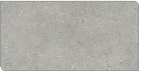 IZODEKOR – SPC Wandpaneel Betonoptik/Natursteinoptik Grau 60x120cm – 1 Stück – Wasserfest, Kratzfest, Hitzebeständig Spritzschutz – SPC Wandverkleidung für Küche & Bad - Stein Grau
