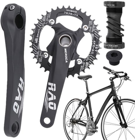 Ceprznvey cykelvev | 170 mm ihålig integrerad cykelvevsats - aluminiumlegering smal bred kedjering, bottenfäste för vägcykling utomhus ridning cyklist