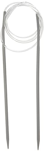 Glorex 5 2005 01 - Aguja circular 30 mm 80 cm de longitud ideal para labores circulares o planas