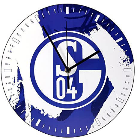 FC Schalke 04 Wanduhr Köningsblau 30 cm