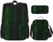 MQGMZ Hacker Era Rucksack mit großem Fassungsvermögen, 3-teiliges Set, leicht, wasserabweisend, Büchertasche, Lunch-Tasche, Federmäppchen