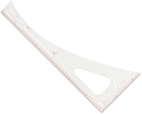 Nähmit - Reverswinkel Kunststoff - Schneiderlineal 60x24cm