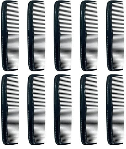 10 pettini, da uomo e donna, tascabili, pettino multipack, parrucchiere