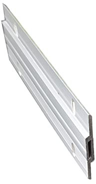 300mm Große Bilderaufhänger, Hardware-Kit aus Aluminium, Z-Clips, Strapazierfähige Bilder- und Spiegelaufhänger, Z-Stange, Ineinandergreifende Wandmontage, Fotorahmen-Hakenhalterung (300mm, 1 Paar)