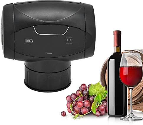 Tappo per Vuoto Elettrico per Vino, Tappo per Vino Elettrico, Sigillante per Bottiglie Sottovuoto, Pompa Salvavita per la Conservazione del Vino