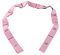 Elastische Stretchband, Yoga Stretch Gurt, Dehnungsband mit 9 Schleifen, Fitness Stretchband für Yoga, Pilates,Fitness, Stretching, Training, Tanz, Rosa