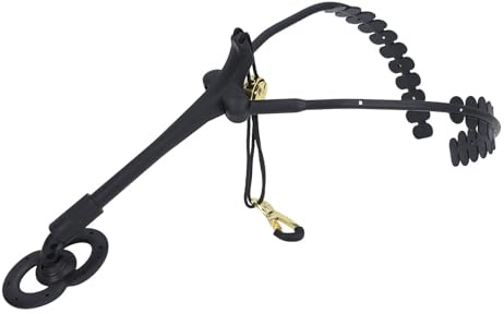 Saxofón Doble Hombro Correa para el Cuello Soporte Giratorio Ajustable de 360 ​​​​Grados Gancho de Metal para Saxofón Alto Tenor Soprano Saxofón Barítono con Cómodo Soporte para