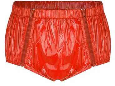 CHICTRY Garçon Couches Bain Fermeture Éclair Culottes Bain pour Besoins Spéciaux Culotte Absorbante Pantalons Imperméables Grande Taille