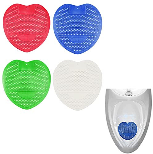 4 Stück Urinal-Sieb,Pissoirsieb Spritzschutz,Urinal-Einlag,Pissoir-Einsatz,Urinalsieb Geruchsentferner Frisch,Urinalsieb Hygienical,Urinalsieb mit Duft,für Jedes Urinal Oder Pissoir