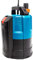 Tauchpumpe 550 Watt 6000l/h Flachsaugend Flachsaugpumpe Poolpumpe Gartenpumpe Wasserpumpe Klarwasser integrierter Schwimmer AM-IPC550