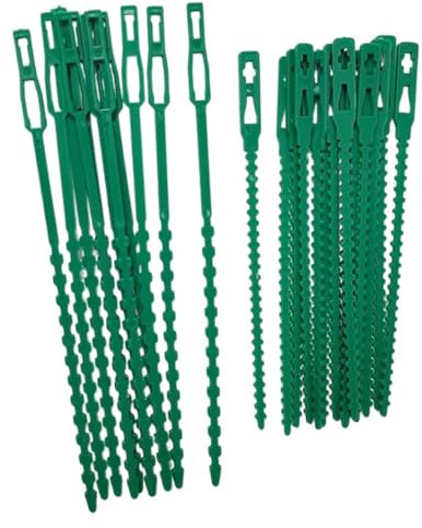 Parliky 200stücke Garten Pflanzenbinder Aus Diy-befestigungsband Für Pflanzen Im Freien Flexibler Pflanzenbefestigungsbinder Kabelbinder Für Gartenpflanzen Befestigungszubehör Für Blumen u