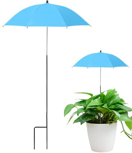 Sombrilla Para Plantas | Sombrilla Ajustable E Impermeable Con Protección Solar | Protección UV UPF50+, Toldo Plegable Y Ajustable, Funda Reutilizable Para Plantas En Maceta, Césped Y Patio