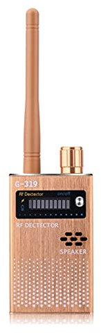 GPS Rilevatore Anti-Spy GPS RF Telefono Cellulare Detector Device Device Finder 2G 3G 4G Rilevamento per Il Segnale di telecomunicazioni Bug (Oro) Rilevatore Radar