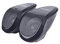 Riloer Motocicleta ATV impermeable Bluetooth altavoz USB sistema de sonido reproductor de audio de música todo negro