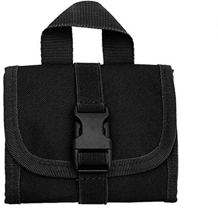 DONGKER Borsa per Proiettili,Pieghevole Custodia per Munizioni in Nylon 14 Tasche per Proiettili Rotonde per Militare Caccia