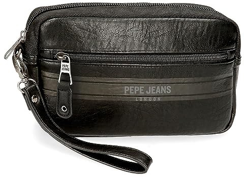 Pepe Jeans Horley Borse a tracolla e trousse marrone, Nero, Poliestere, Diverse dimensioni, Nero, Taglia unica, Borsa a mano