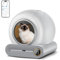 Katzentoilette Selbstreinigende Katzenklo Elektrische 68L, Automatisch Selbstreinigende Katzentoilette mit Müllsäcken, Niedriger Einstieg/APP Steuerung/Desodorierer/Health Monitor