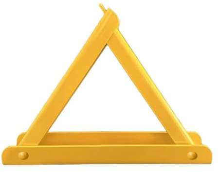 Barriera manuale pieghevole per parcheggio, bloccabile, per spazi auto, protezione per punti di parcheggio portatile, facile da usare, ideale per uso domestico e commerciale