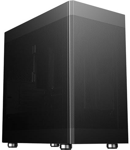 ITEK CASE MINI TOWER PROMESH 35B GAMING OFFICE TYPE-C, 2xUSB3, 3 LATI MESH