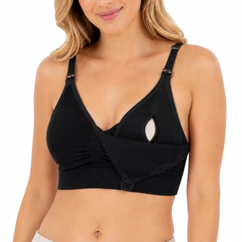panemy Soutien-Gorge d'allaitement (Noir M)