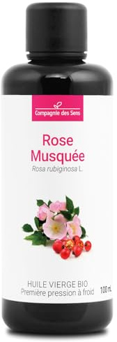 Huile de Rose Musquée du Chili BIO - Fraîcheur Garantie OxyCert® - Vierge & de 1ʳᵉ Pression à Froid