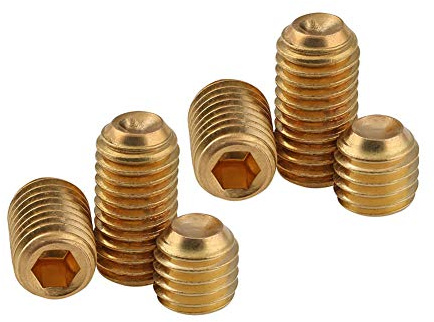 BOZONLI Viti Senza Testa Viti a Brugola in Ottone Viti a Testa Coppa, M6×30mm,10 pcs
