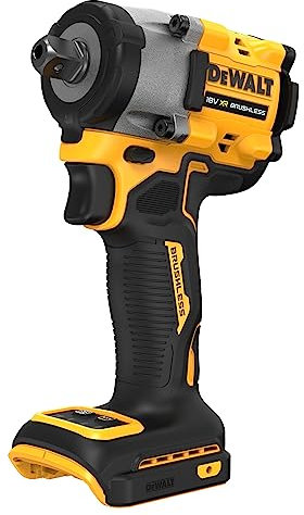 DEWALT DCF922N-XJ 18V XR Brushless Compact 1/2 Inch Detent Pin Anvil Impact Wrench - Bare Unit