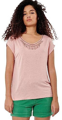 Kaporal, Tee Shirt pour Femme, Modèle JANK, Jersey, Couleur Smooth, Taille M